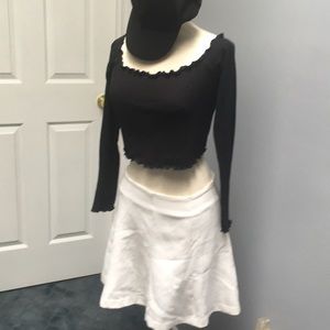 Cut Garage Top with long sleeves